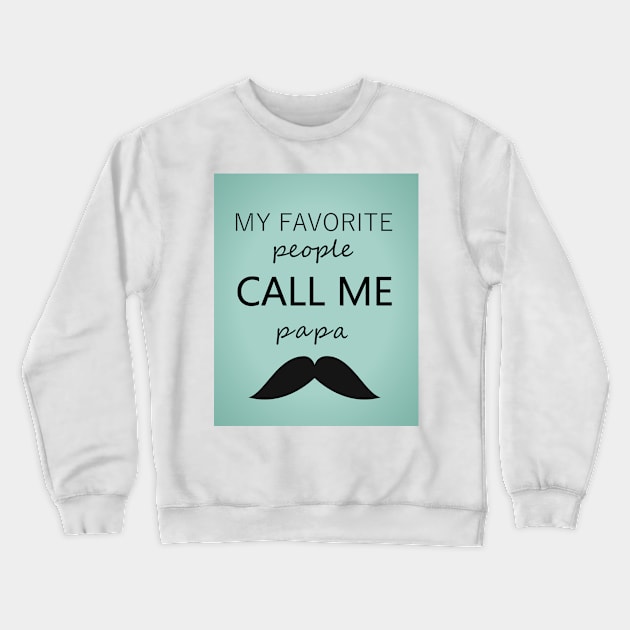 personalised gift for fathers day Crewneck Sweatshirt by YOUNESS98